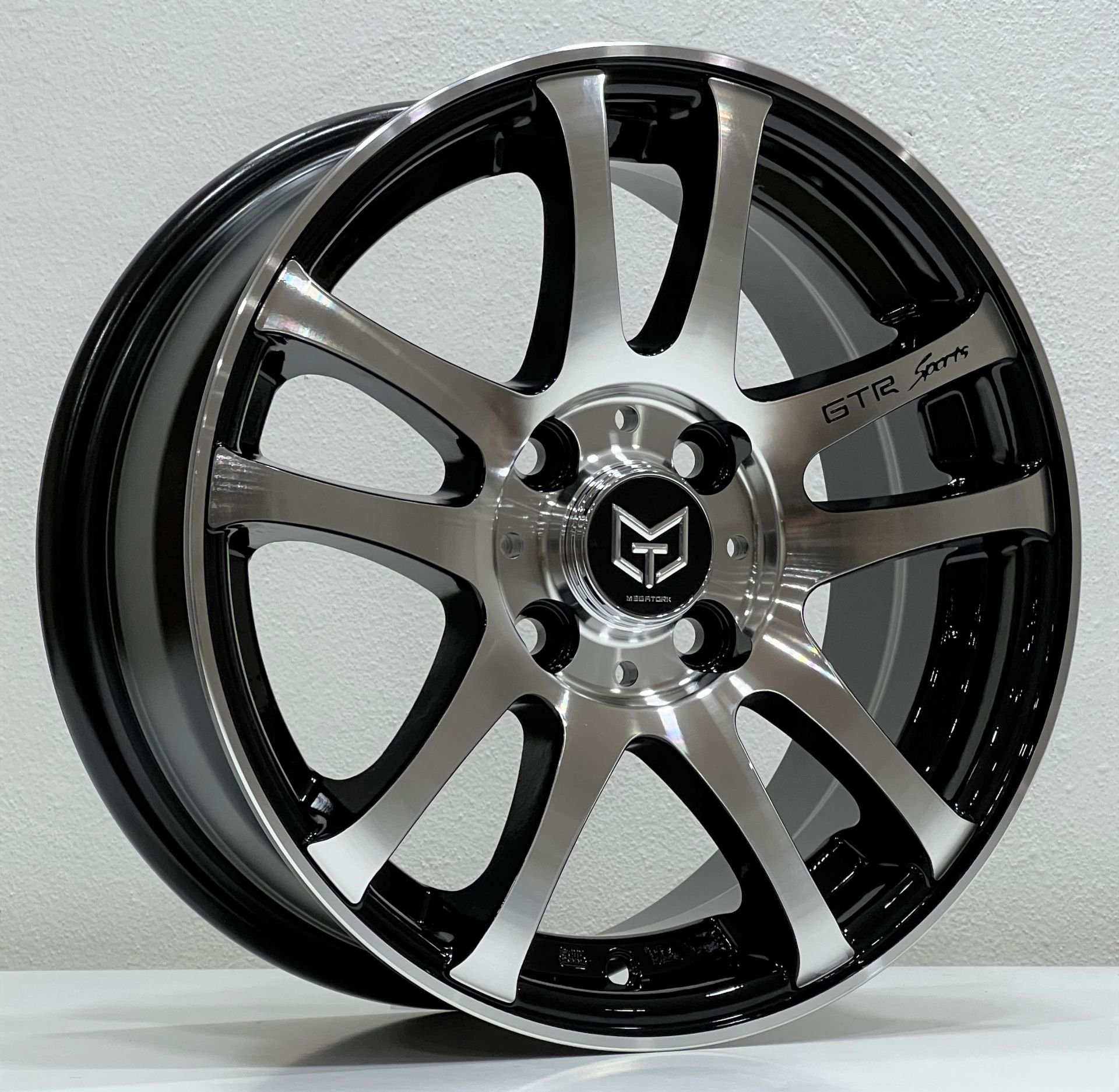 6.5X15 TORK-9806 4X100 ET35 73.1 BLACK MACHINED